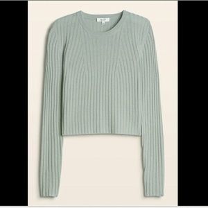 Aritzia Babaton Nathaniel Sweater Light Green XS